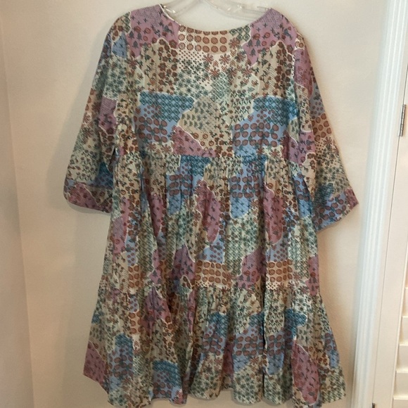 Roller Rabbit Primevere Dontella Silk Blend Dress - Picture 3 of 8